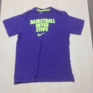 Purple Boys Nike shirt